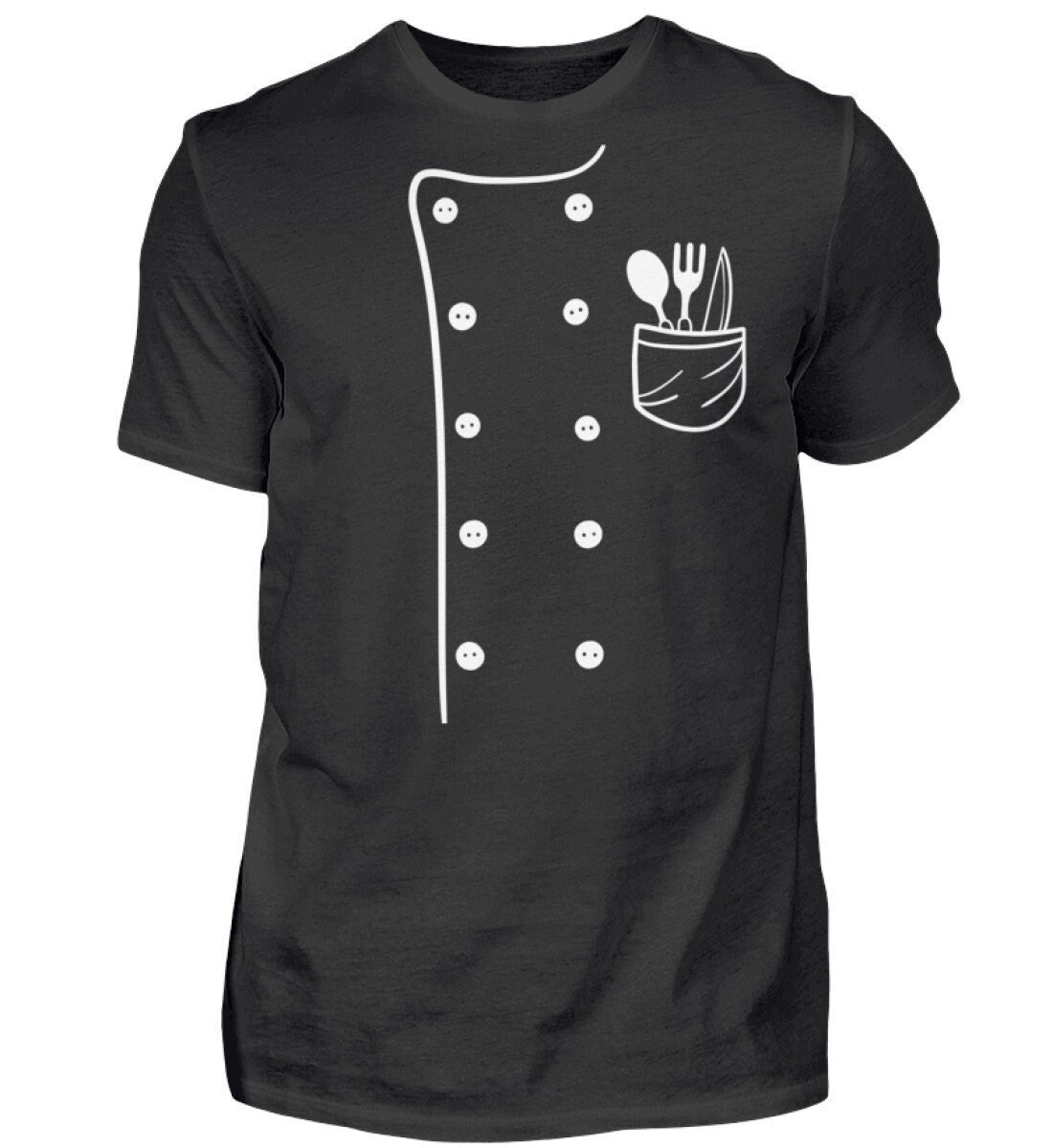 Koch Shirt Kochen Chefkoch Küchenchef Kochjacke Meisterkoch Hobbykoch - Herren Koch Shirt Kochen Chefkoch Küchenchef Kochjacke Meisterkoch Hobbykoch - Herren von MeallasShop