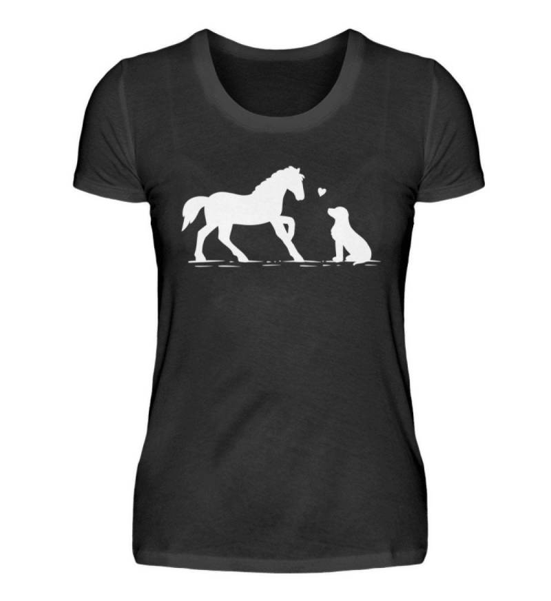 Pferde Hund Pferd Reiter Reiten Reitstall Hundebesitzer - Damenshirt von MeallasShop
