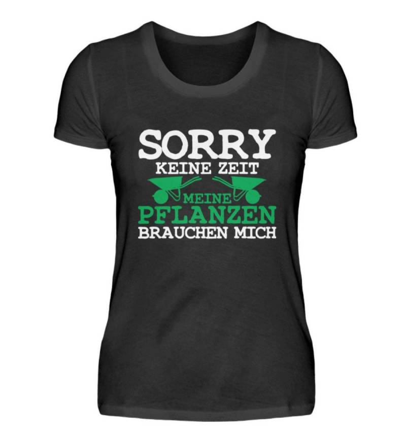 Pflanzen Gärtner Hobbygärtner Gärtnerei Gärtnern Spruch Sorry Keine Zeit Meine Brauchen Mich - Damenshirt Pflanzen Gärtner Hobbygärtner Gärtnerei Gärtnern Spruch Sorry Keine Zeit Meine Brauchen Mich - Damenshirt von MeallasShop