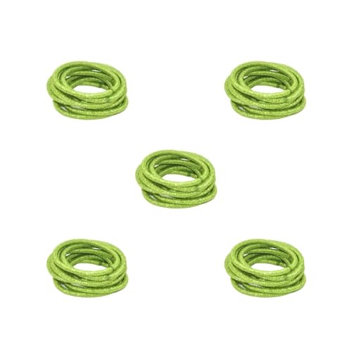 5 Set 10 Stück Haarbänder Bling Mode verstellbar solide Kopfbedeckung Universal Dicke Halter für Frauen Styling Zubehör Grün von Mealoodiousmusea