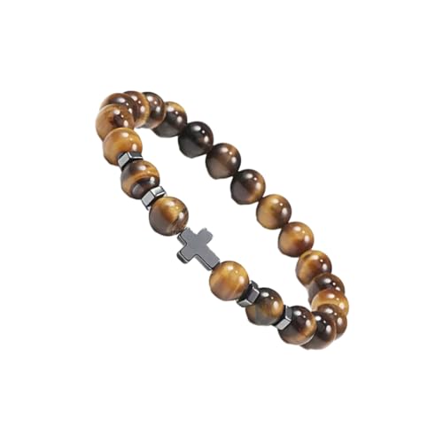 Mealoodiousmusea Modische und bequeme Armbänder für alle. Passt zu jedem Outfit. Steinperlenkreuz-Armbänder, Perlenarmband, Tigerauge, Einstellbar, Kunststoff, Siehe Beschreibung Mealoodiousmusea Modische und bequeme Armbänder für alle. Passt zu jedem Outfit. Steinperlenkreuz-Armbänder, Perlenarmband, Tigerauge, Einstellbar, Kunststoff, Siehe Beschreibung von Mealoodiousmusea
