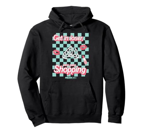 Mean Girls Get in Loser Girly Checkerboard Y2K Movie Pullover Hoodie von Mean Girls