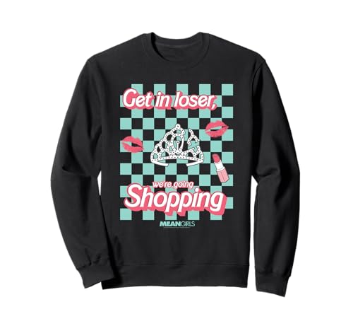 Mean Girls Get in Loser Girly Checkerboard Y2K Movie Sweatshirt von Mean Girls