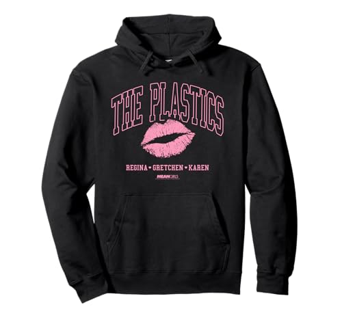 Mean Girls The Plastics Pink Lipstick Kiss Y2K Movie Pullover Hoodie von Mean Girls