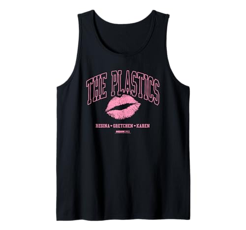Mean Girls The Plastics Pink Lipstick Kiss Y2K Movie Tank Top von Mean Girls
