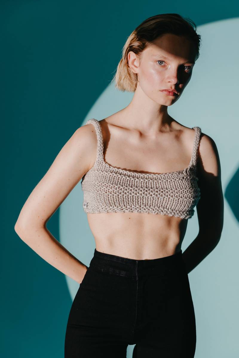 Kiwi Strick Crop Top Kiwi Strick Crop Top von Meandlissa