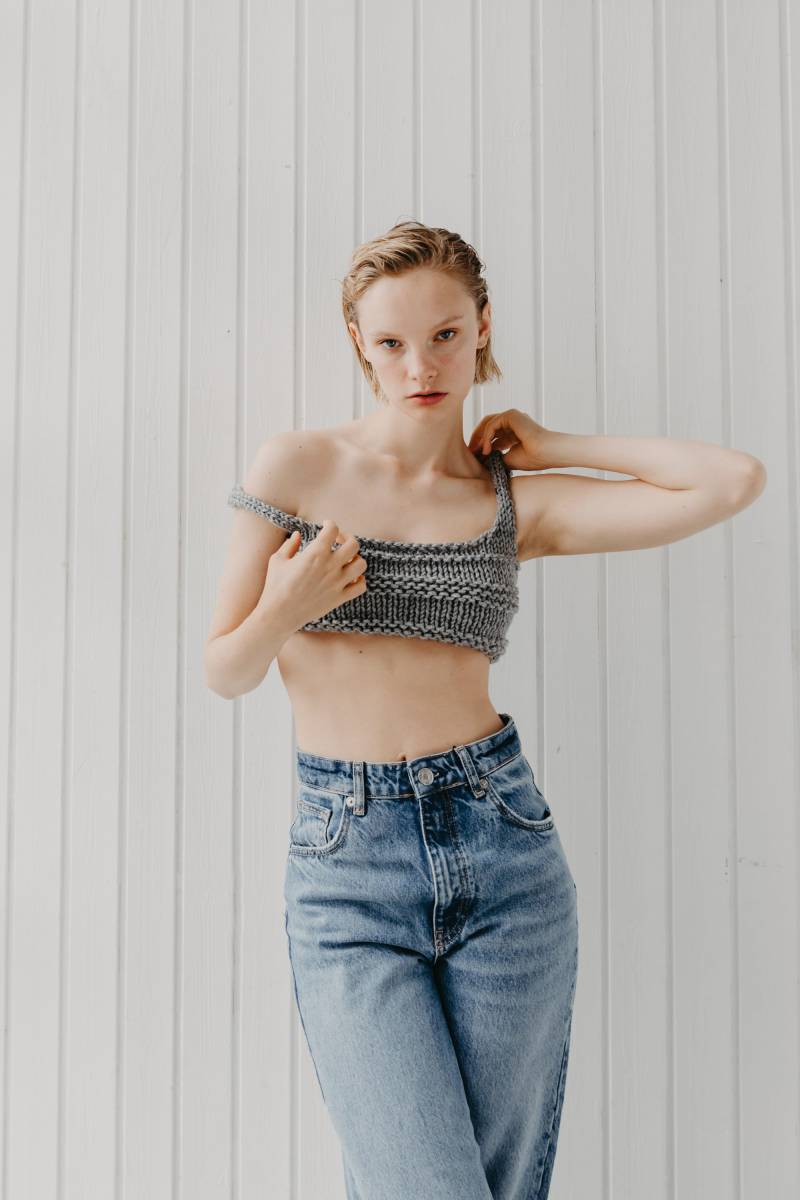 Kiwi Strick Crop Top Kiwi Strick Crop Top von Meandlissa
