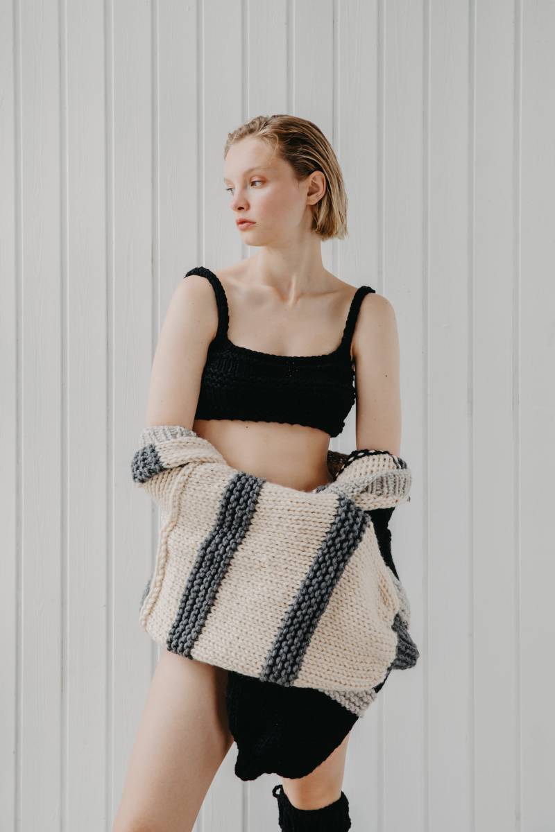 Kiwi Strick Crop Top Kiwi Strick Crop Top von Meandlissa