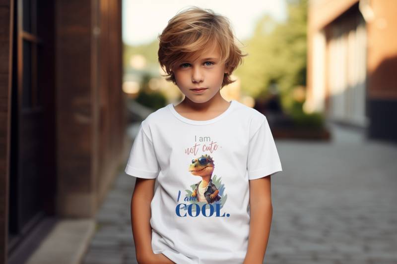 Dino T-Shirt Cool von Meandmyfairytale