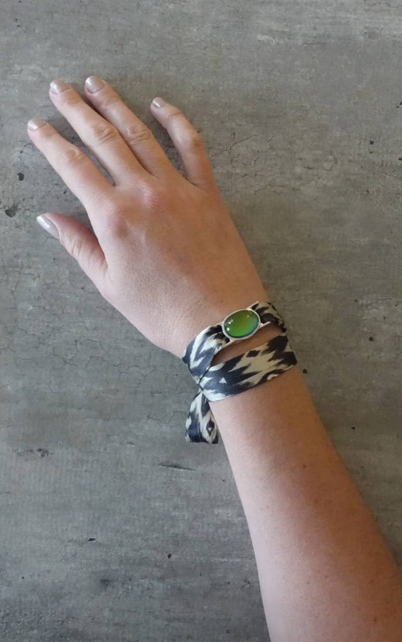 Stimmung Ring Stein Armband von MeandmymoodBoutique
