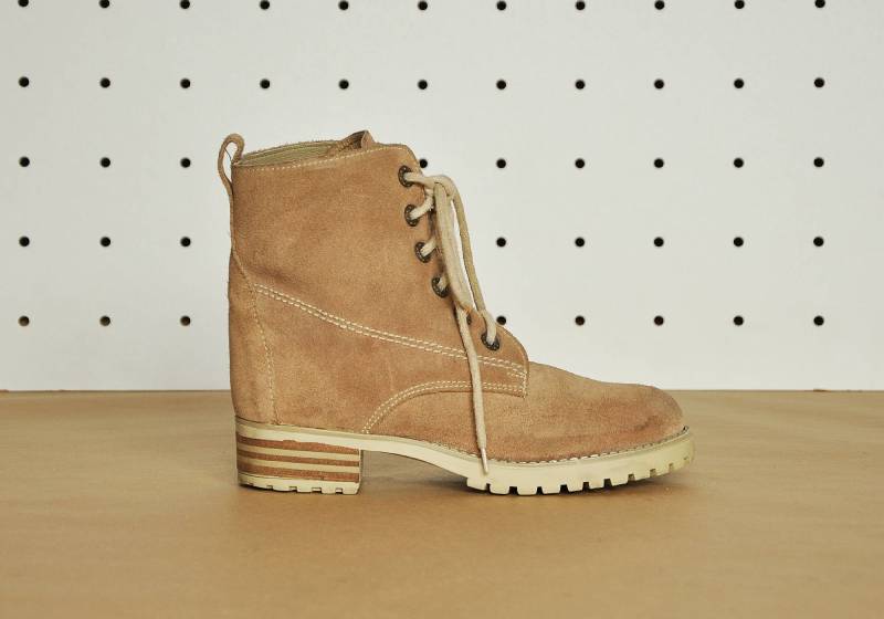 90Er Soutwestern Boots Chunky Rustic Hippie Boho Wildlederstiefel/Gr. 37 von MeasureTheTreasure