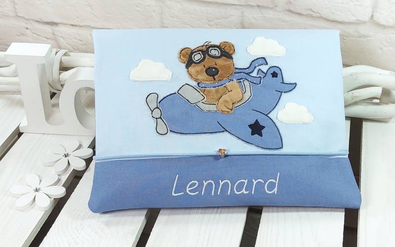 Windeltasche Personalisiert , Wickeltasche, Babygeschenk Jungs, Geschenk Zur Taufe, Geburt von Mebrit