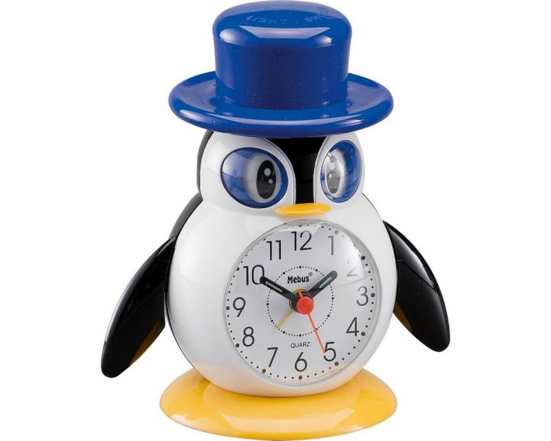 Mebus Digitaluhr 26514 Kinder-Quarzwecker Motiv Pinguin 26514 Kinder-Quarzwecker Motiv Pinguin von Mebus