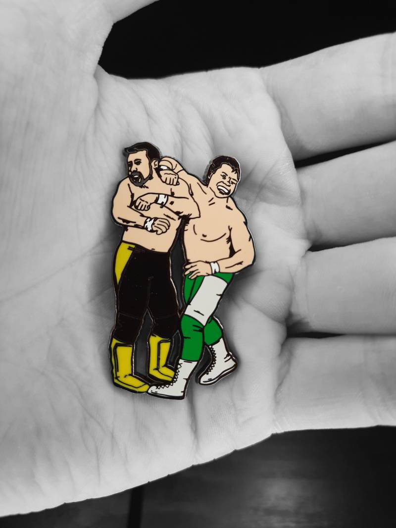 4 Säulen Emaille Pins Mit Kenta Kobashi Kawada Taue Misawa Ajpw Noah Puroresu 4 Säulen Emaille Pins Mit Kenta Kobashi Kawada Taue Misawa Ajpw Noah Puroresu von MechaShotei