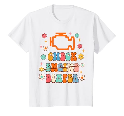 Kinder Mechanic Dad Daddy & Me Baby Shower Check Windel Not Engine T-Shirt Kinder Mechanic Dad Daddy & Me Baby Shower Check Windel Not Engine T-Shirt von Mechanic Dad Daddy & Me Check Diaper