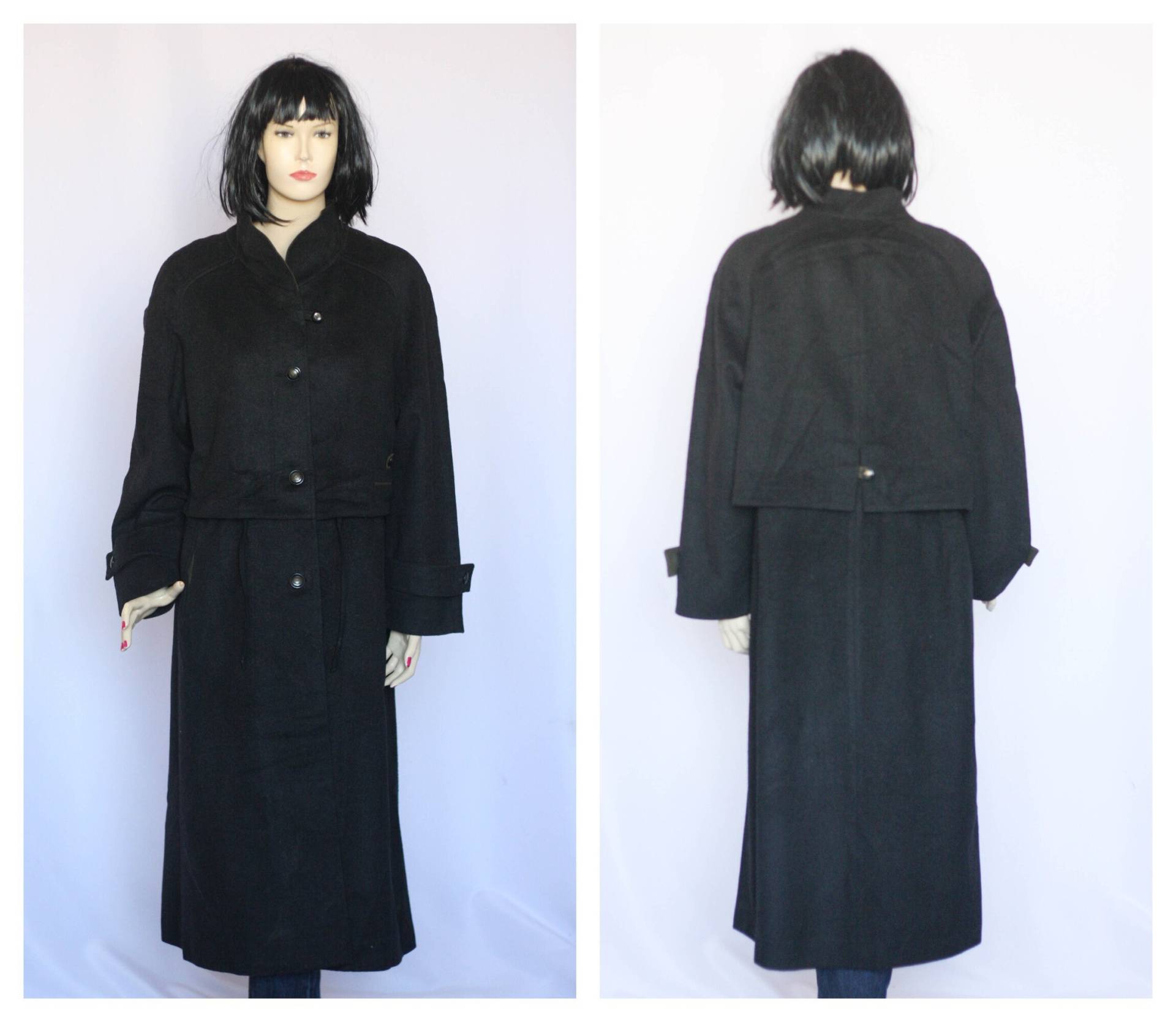 Apaca Wolle Vintage Mantel Wintermantel Warmer Retro Frauen Overcoat Outwear Grauer Wollmantel Schurwolle Damenmantel Apaca Wolle Vintage Mantel Wintermantel Warmer Retro Frauen Overcoat Outwear Grauer Wollmantel Schurwolle Damenmantel von MechanicalOrange