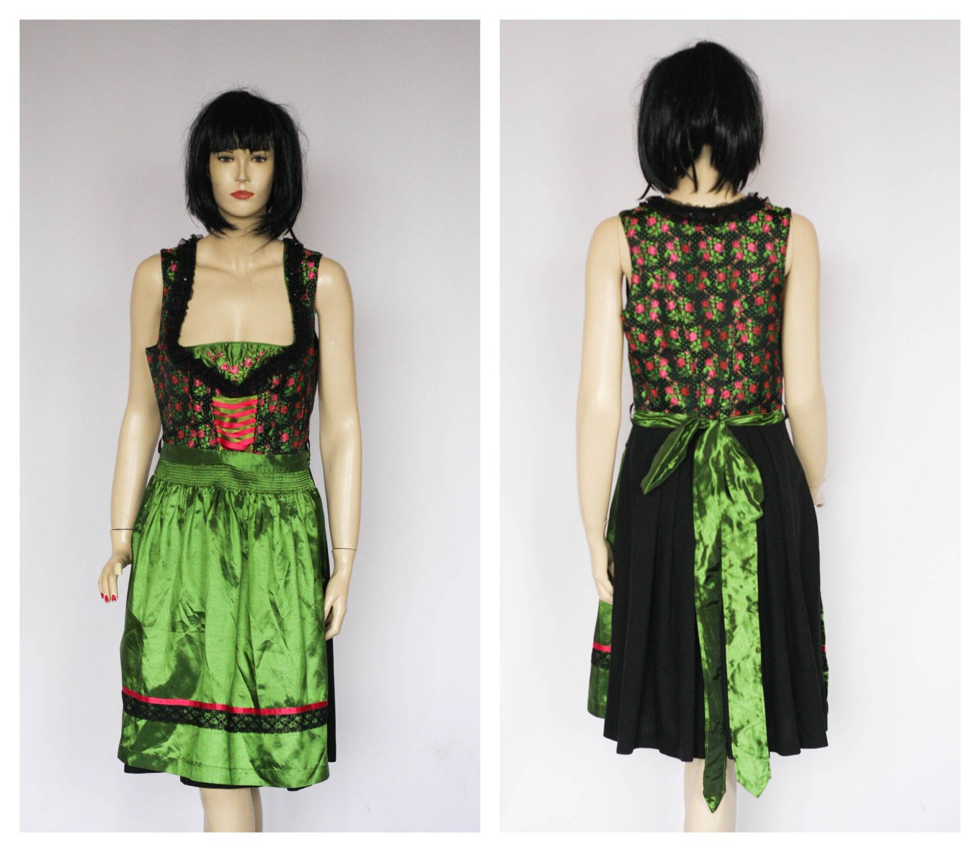 Oktoberfest Kleid Vintage Deutsches Grünes Folklore Schwarzes Dirndl Österreich Alpenkleid Größe Medium Damen Oktoberfest Kleid Vintage Deutsches Grünes Folklore Schwarzes Dirndl Österreich Alpenkleid Größe Medium Damen von MechanicalOrange