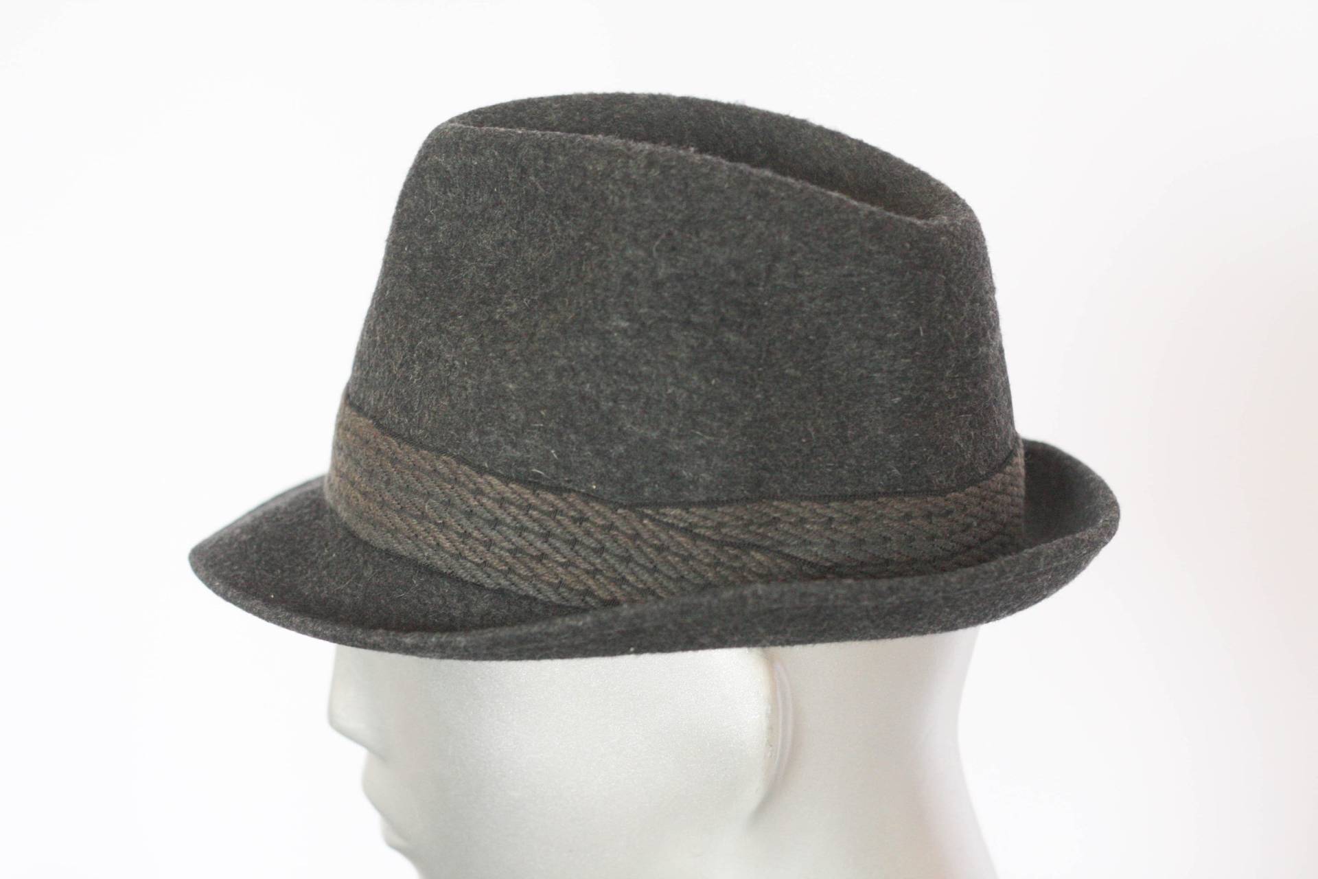 Unisex Fedora Damen Herren Grauer Hut Retro Vintage Filzhut Mode Panama von MechanicalOrange