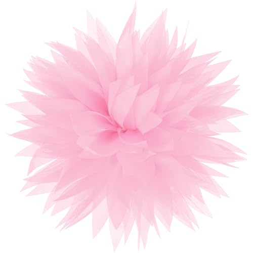 Mecool Blume Haar Clip Brosche Corsage Kopfschmuck Haar Pin Rose Haar Barrette Zubehör für Frauen Mädchen Party Hochzeit-Rosa von Mecool