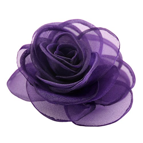 Mecool Damen reizende Blume Haarspange Haarschmuck Rose Broschen von Mecool