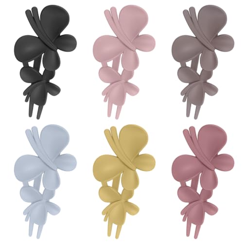 Mecool Schmetterlings-Haarklammern für Damen gewellte und lockige Haare, Haarspangen für Frauen mit mattem Finish, rutschfester Pferdeschwanz-Halter, von Mecool