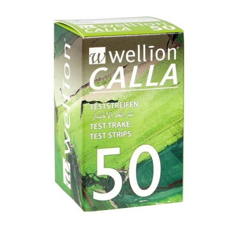 Med Trust GmbH Blutzucker-Teststreifen WELLION CALLA Blutzuckerteststreifen, 50 Stück Med Trust GmbH Blutzucker-Teststreifen WELLION CALLA Blutzuckerteststreifen, 50 Stück von Med Trust GmbH