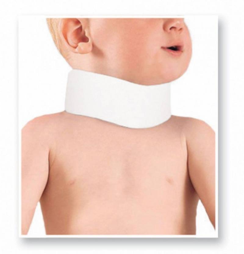 MedTex Nackenstütze Kinder Bandage Hals Krause Nacken Stütze Fixierung Baby MT1002 Gr.2-5c, Krause von MedTex