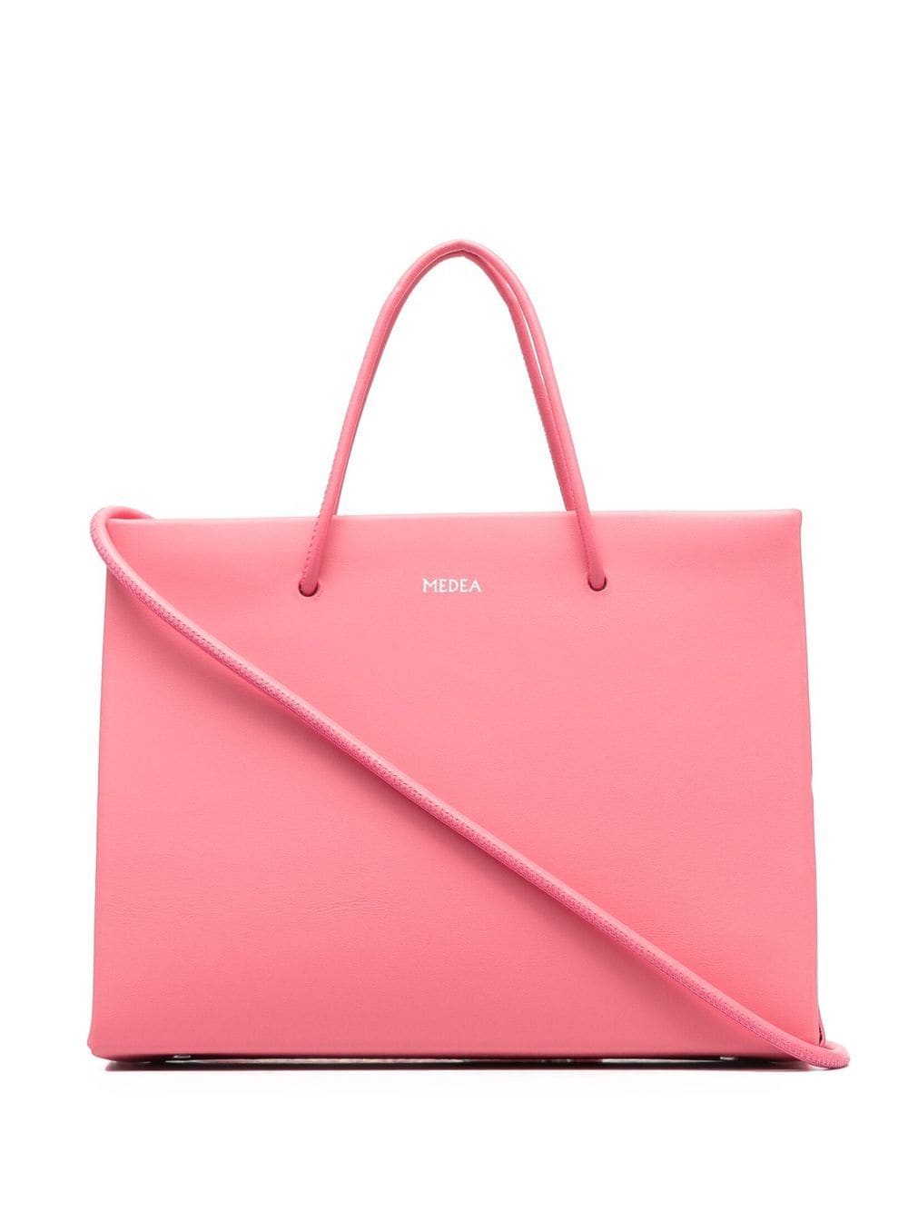 Medea Handtasche mit Logo-Print - Rosa von Medea