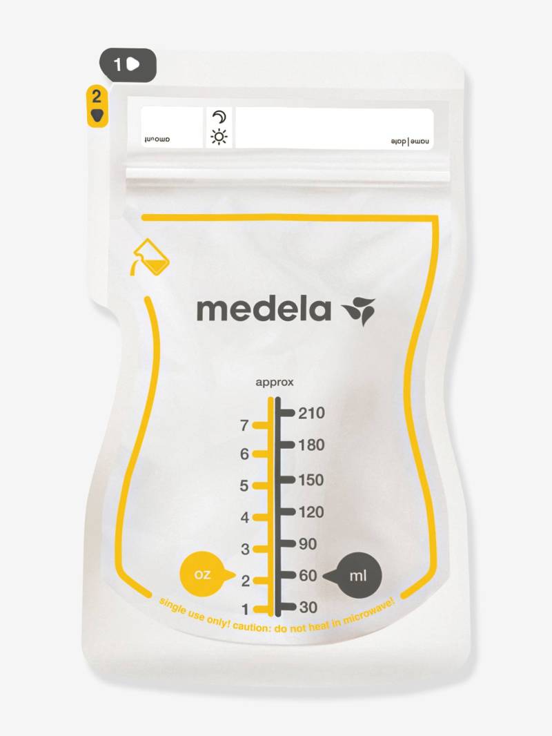 25er-Pack Einweg-Muttermilchbeutel Easy Pour MEDELA von Medela
