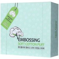 MediFlower - Embossing Soft Cotton Puff 300 pcs von MediFlower