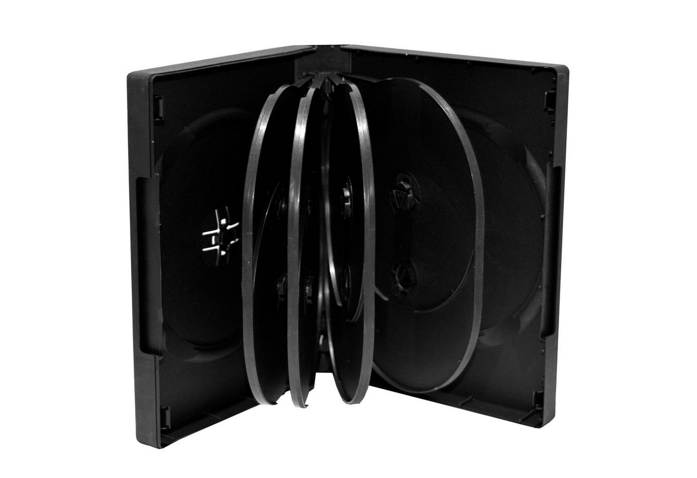 Mediarange Notebook-Rucksack MEDIARANGE DVD-Leerhülle für 10 Dics 33mm schwarz 3pcs von Mediarange