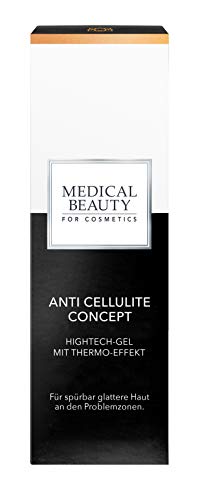MEDICAL BEAUTY® Anti Cellulite Concept | Hightech-Körpergel mit Thermo-Effekt | Reduktion von hartnäckiger Cellulite | Sofort-Glättungseffekt | Pflege für Bauch, Hüfte & Oberschenkel | 200ml von Medical Beauty for Cosmetics