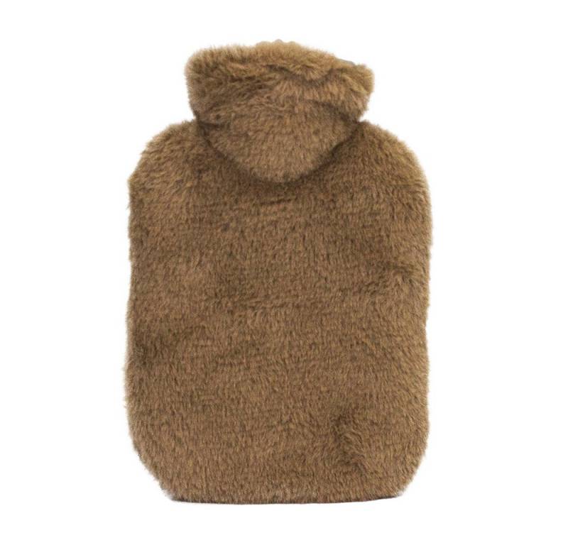 Medicalcorner24 Wärmflasche Medicalcorner24 Wärmflasche Braun 0,5L - mit flauschigem Stoffbezug von Medicalcorner24