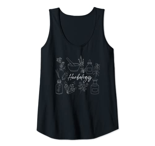 Damen Heilkräuter, Kräuterpflanzen, Kräuterpflanzen, Kräuter, Kräuter, Kräuter, Kräuter Tank Top von Medicinal Plants and Healing Herbs
