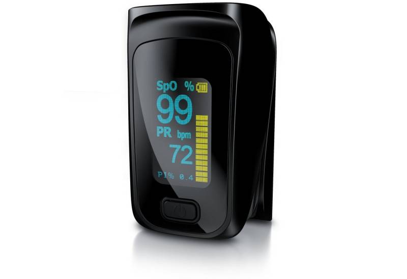 Medicinalis Pulsoximeter, SpO2 Finger Pulsmesser, Fingerpulsoximeter, Puls & Sauerstoffsättigung von Medicinalis