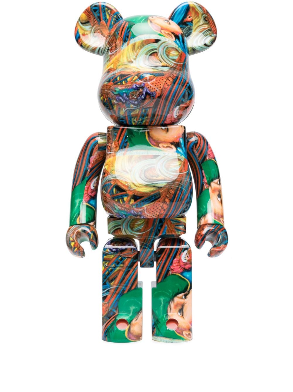 MEDICOM TOY x Kazuo Umezu The Great Art Exhibition BE@RBRICK Figur - Grün von MEDICOM TOY