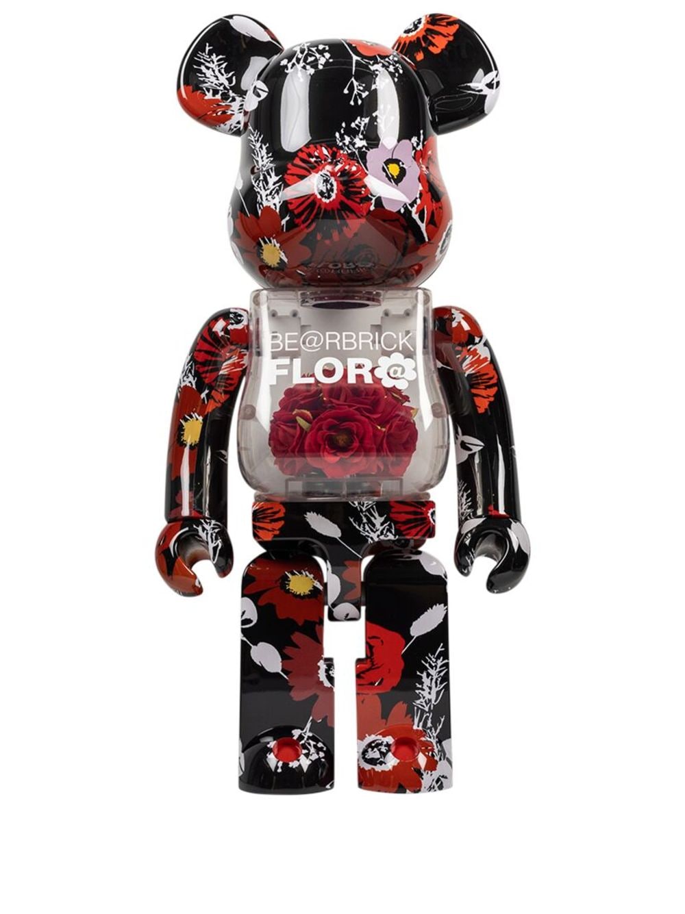 MEDICOM TOY Flora Bearbrick 1000% Figur - Schwarz von MEDICOM TOY