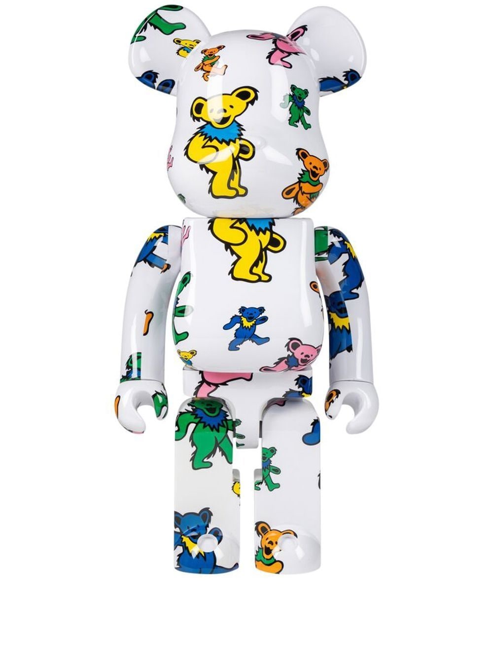 MEDICOM TOY x Grateful Dead Dancing BE@RBRICK Figur - Weiß von MEDICOM TOY