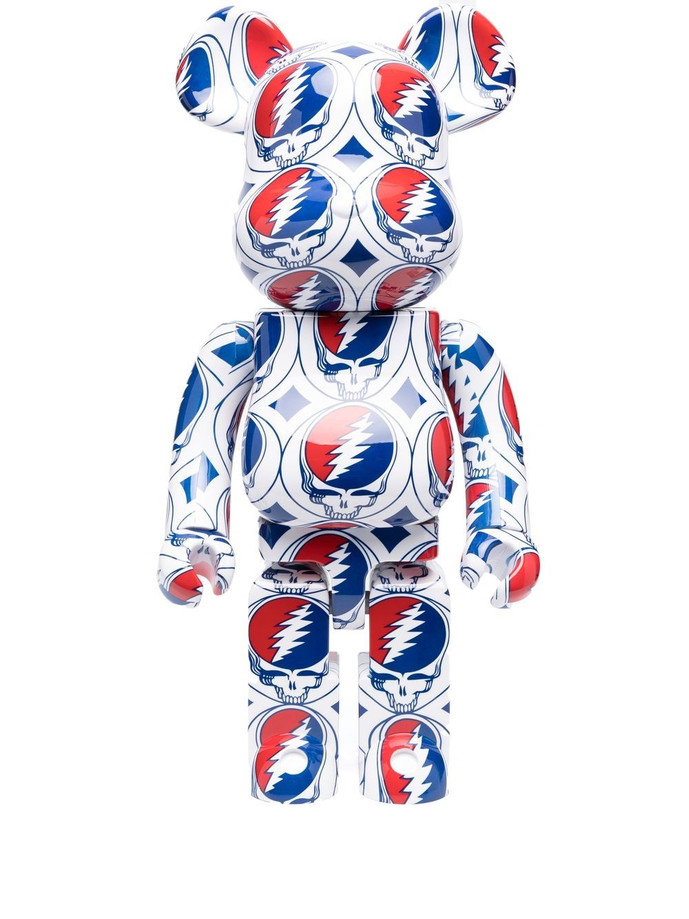 MEDICOM TOY x Grateful Dead BE@RBRICK Figur - Weiß von MEDICOM TOY