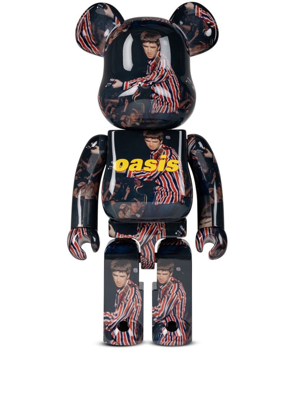 MEDICOM TOY x Oasis Knebworth 1996 Noel Gallagher BE@RBRICK Figur - Schwarz von MEDICOM TOY