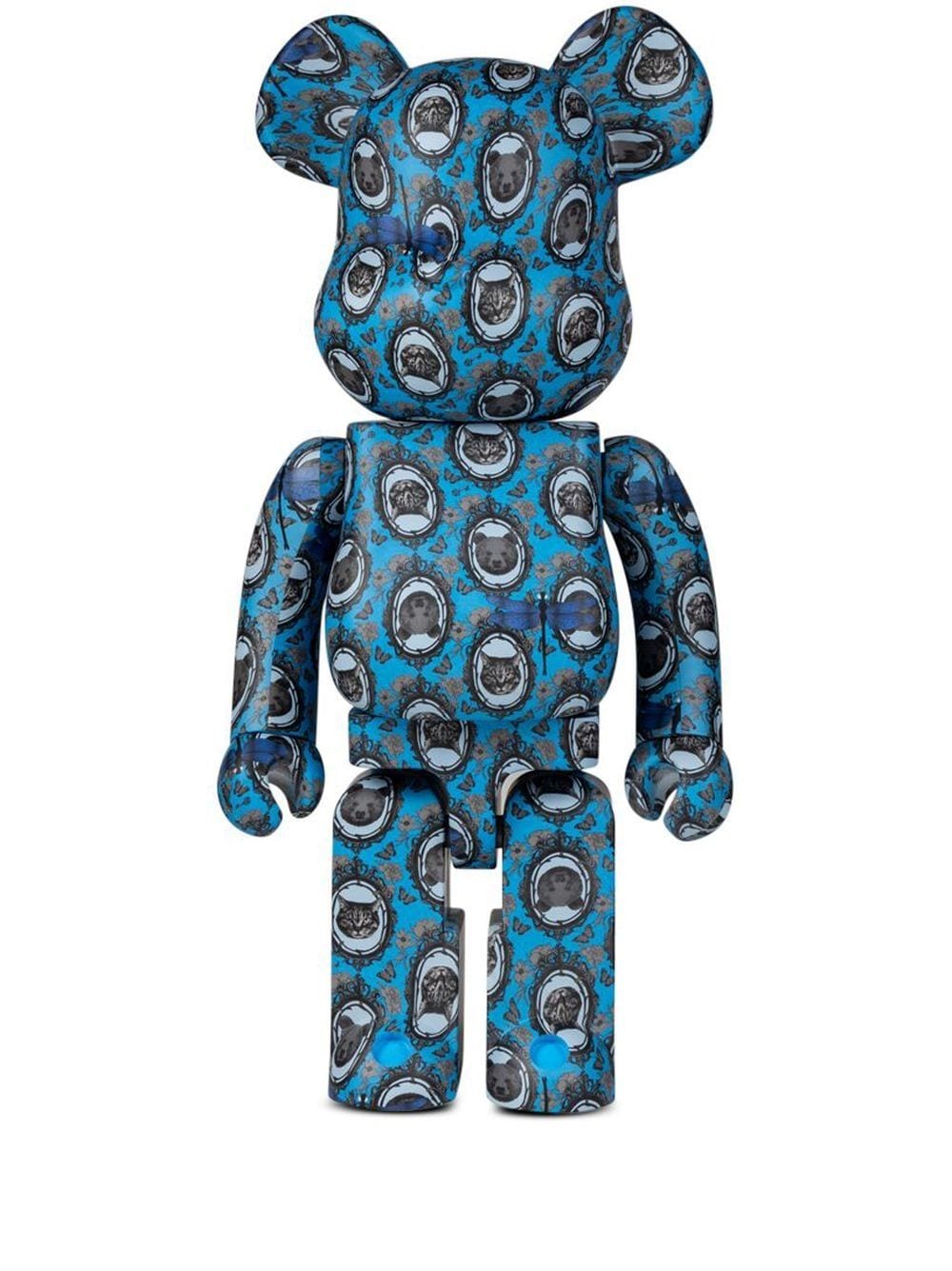 MEDICOM TOY x Robe Japonica Mirror BE@RBRICK Figur - Blau von MEDICOM TOY