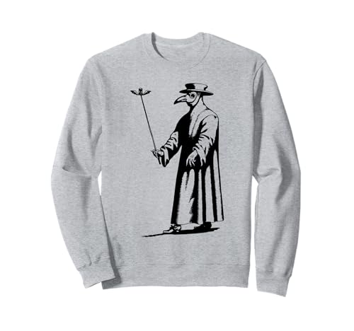 Plague Doctor Illustration geeignet für Männer und Frauen. Sweatshirt Plague Doctor Illustration geeignet für Männer und Frauen. Sweatshirt von Medieval Medicine Plague Doctor