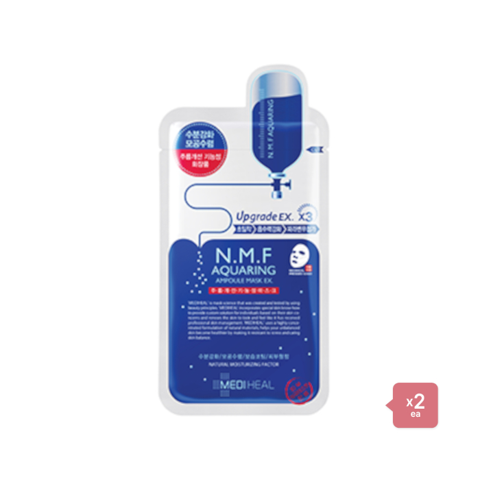 Mediheal - N.M.F Aquaring Ampoule Mask EX - 1pc (2ea) Set von Mediheal