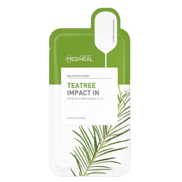 Mediheal - Tea Tree Impact In Balancing Mask - 1stück von Mediheal