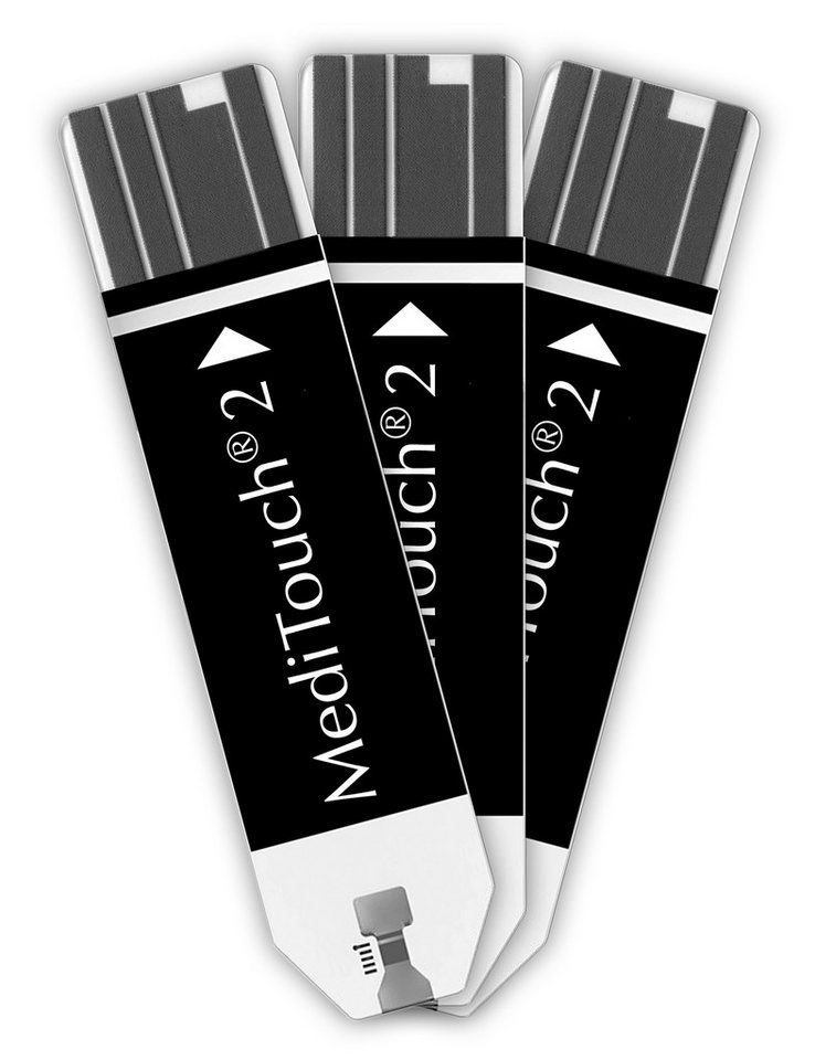 Medisana Blutzucker-Teststreifen Meditouch 2, 50-tlg., Packung 50-St., zur Blutzuckerselbstbestimmung mit Meditouch 2 von Medisana