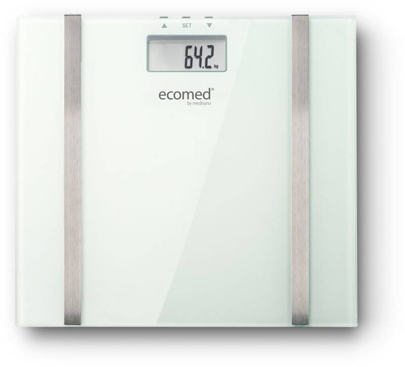 Medisana Körper-Analyse-Waage BS-70E, Gewicht, Körperfett, Körperwasser, Muskel-/Knochenmasse, Kalorien, BMI von Medisana