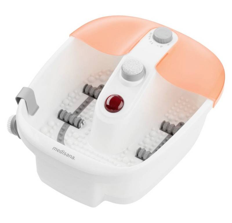 Medisana Massagegerät Medisana FS 883 Fußsprudelbad Weiß, Orange von Medisana