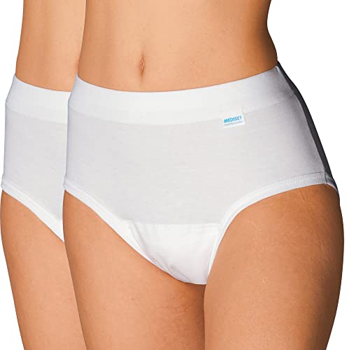 Mediset Damen Hygiene-Slip 2er-Pack weis Größe 42/44 Mediset Damen Hygiene-Slip 2er-Pack weis Größe 42/44 von Mediset