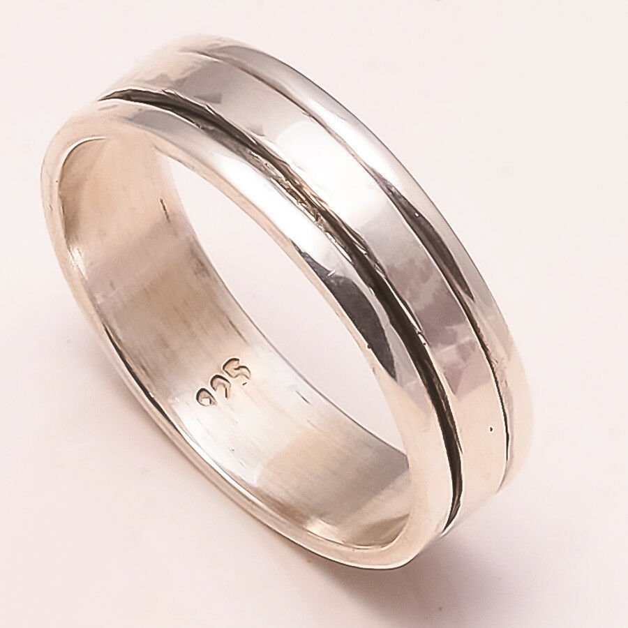925 Sterling Silver Spinner Ring, Handmade Statement Women Thumb Promise Christmas Jewelry, Gift For Her 925 Sterling Silver Spinner Ring, Handmade Statement Women Thumb Promise Christmas Jewelry, Gift For Her von Silverjewellery30