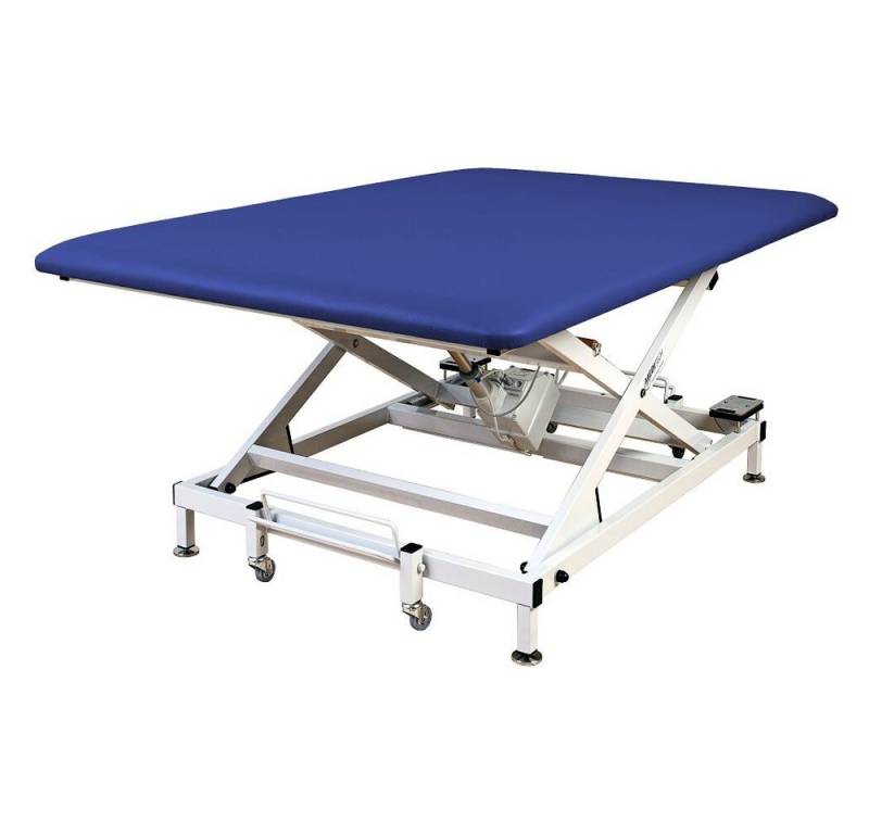 Meditech Massageliege Elektrische Therapieliege Vario Vojta XL, Sicherer Stand: Stabiles Untergestell mit großen Stellfüßen von Meditech